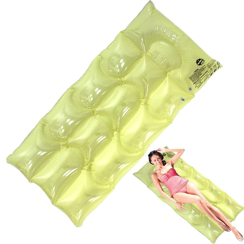Pool Floats for Adults | Inflating Water Lounger | Foldable