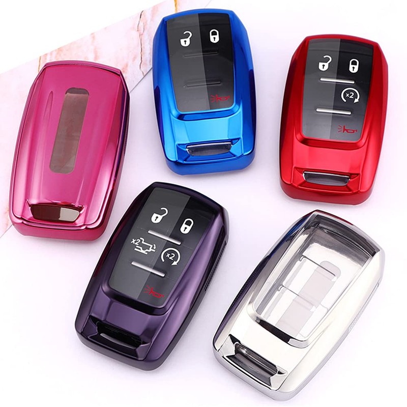 360 Degree TPU Protector Key Fob Cover Case fit for