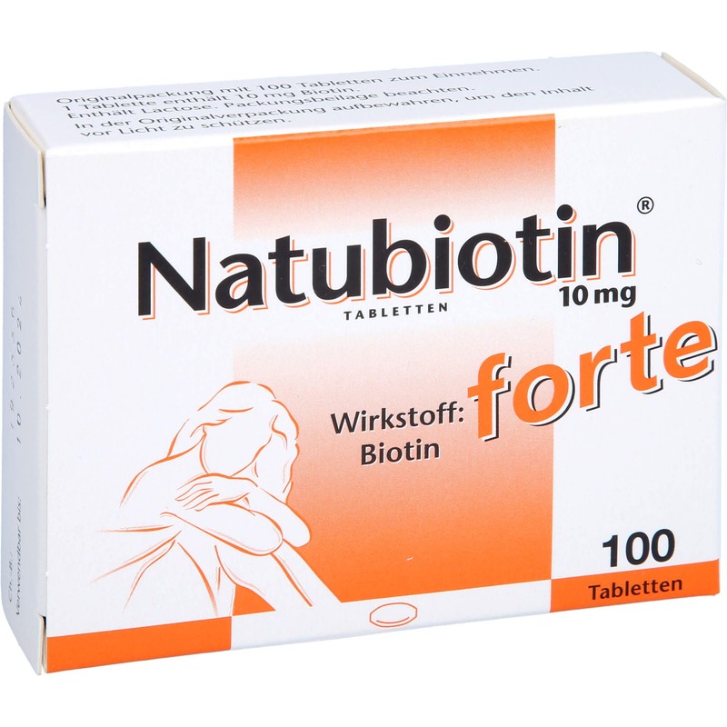 Naturabiotin 10 mg forte Tablets Pack of 100
