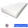 FoamTouch FoamTouch 3" x 36" x 72" Upholstery Foam, White