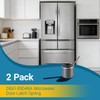 2-Pack 4970JA3011K Refrigerator Lever Spring for LG LFX25978SB
