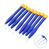 Bivethoi Slotted Screwdriver Set Anti-static Plastic Ceramic Home Hand Useful