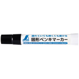 Shinwa Sokutei Solid Paint Marker, Black, 79142