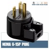 WINXUS 90도 네마 6-15P 플러그 WINXUS 15A 250V DIY USA