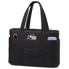 LOVEVOOK Women's Shopper Bag, black