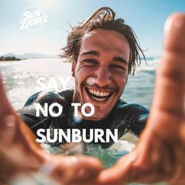 Sun Zapper Zinc Stick SPF 50+ Fotoprotector Mineral en barra (3-pack) - Rosa/Blanco/Azul - Alta Protección Solar. Hecho en Australia.