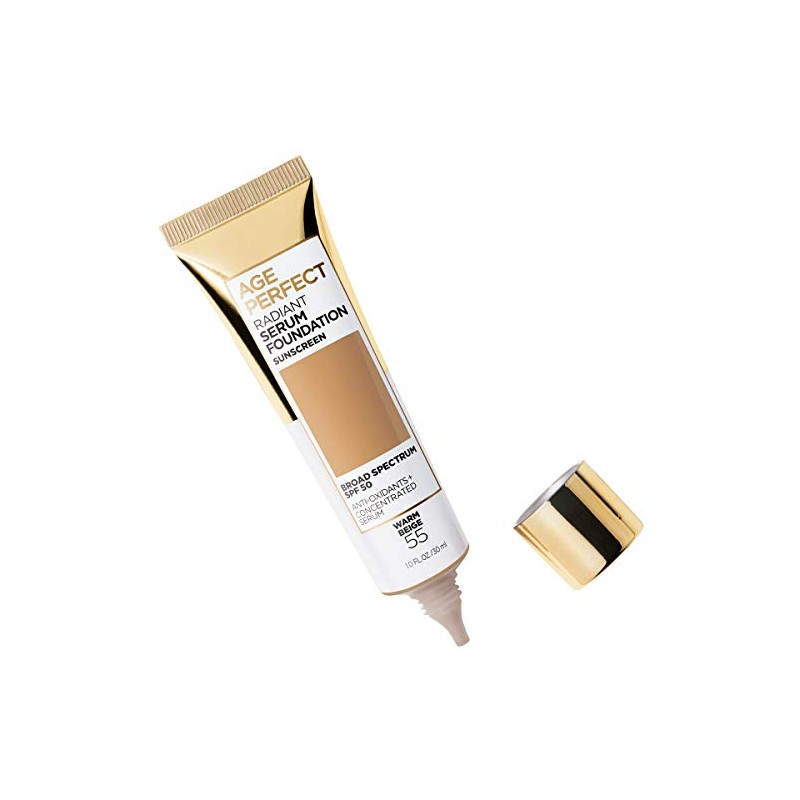 L’Oréal Paris Age Perfect Radiant Serum Foundation with SPF 50,