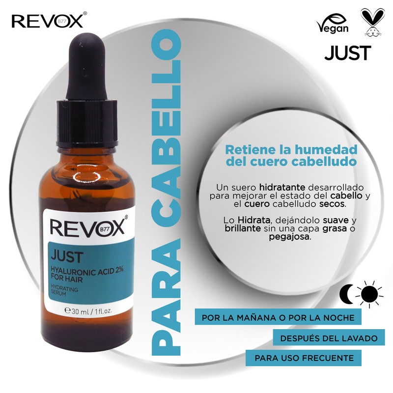 JUST hyaluronic acid 2% for hair 30 ml