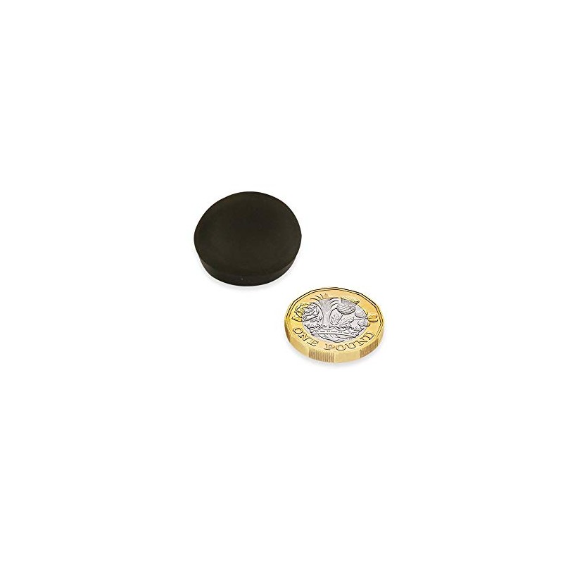 Rubber Cap Suitable for 25mm dia Magnets to Protect Delicate,
