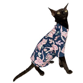 Kotomoda Maxi Storm Cat T-Shirt for Sphynx and Naked Cats (L)