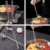PRETYZOOM 2pcs Slotted Spoon and Soup Ladle Set, Long Handle