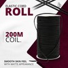 DOJA Barcelona Elastic band, pack of 1 spool of 200