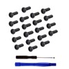 KOMITASUI 20pcs Cell Phone Screw, Eyeglass Screws, Tiny Screws Replacement