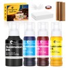 Hiipoo Sublimation Ink Set with 110 Sheet Sublimation Paper 8.5x11”
