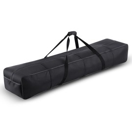 Dansydaisy 62" Speaker Light Stand Bag with Pearl Cotton Lighting Truss Carry Bag Tripod Carry Bag Case for Mic Speaker Stand Bag Long Duffle Bag with Heavy Duty Handle and Double Zipper