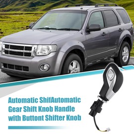 uxcell Automatic Gear Shift Knob Handle with Button for Ford Escape 2013-2016 No.DG9Z7213EA