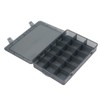 Multi Compartment Parts Box Removable Divider Transparent Plastic 18 Grids