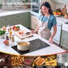 Electric Cooktop 2 Burners 110V~120V, 12'' Plug in Electric Stove