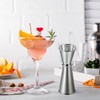 YBEATY 2 Pcs Bartending Jigger Double Jigger Stainless Steel Professional