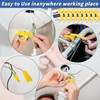 100 Rolls Yellow Electrical Tape Bulk 3/4 Inch x 66ft,
