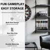 CyeeLife Porta freccette, 12 slot per freccette, 3 slot per