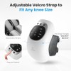 COMFIER Knee Massager, Wireless Knee Massager with 3 Adjustable Temperatures,