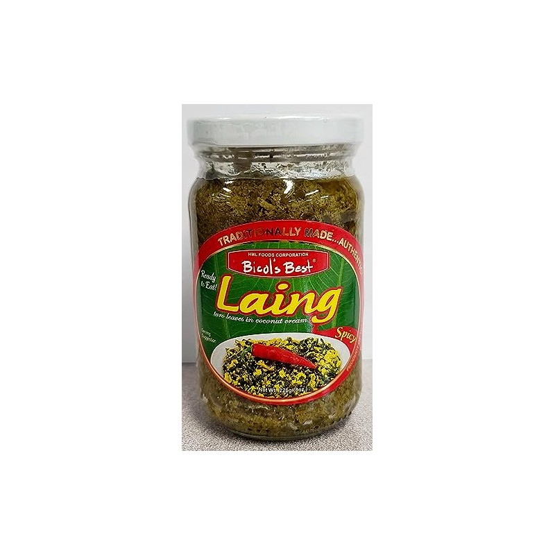 Bicol's Best Laing Spicy 8 oz- Ready to Eat (2