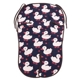 Hiorie Baby Stroller Seat, Approx. 26.8 x 16.5 inches (68 x 42 cm), 5 Ply Gauze, Made in Japan, Duck