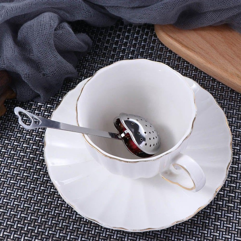 Tea Infuser for Loose Tea, Stainless Steel Heart Shaped Tea