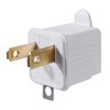 TENINYU Grounded Adapter 3-Prong to 2-Prong Outlet Converter - 3