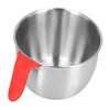 Stainless Steel Mixing Bowl Deep Handle Splashproof Egg Whisking Bowl