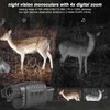 Multifunction Digital Night Vision Monocular 4X Portable Infrared Monocular with