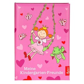 Goldbuch Kindergarten Friendship Book A5 Frido Firefighter, Card, Pinky Queeny, 21x15 cm