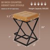 Andeworld 26" Counter Height Bar Stools Set of 2- Backless