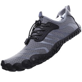 DimaiGlobal Escarpines para Hombre Zapatos de Agua Zapatos de Deportes Acuáticos Exterior Zapatos de Playa Zapatillas Minimalistas Verano Secado Rápido Antideslizante Interior