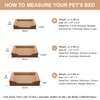 WNPETHOME Dog Bed for Extra Large Dogs, Washable Dog Bed