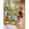 Hydrangeas Secret Mini Flower Building Toy Bouquets with Dust Cover