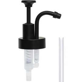 Soap and Lotion Dispenser Pumps,Smooth Action Pump,Replacement for Round 1.3in (33 mm) Neck Bottles,Rust Proof&Leak Proof for Soap Lotion Bottle Upcycling (Matte Black)