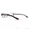 Sferoflex 1517 C298 Eyeglasses Frames Black Red Rectangular Cat Eye