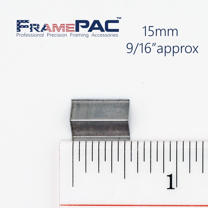 V Nails for Hardwood Picture Frames - 15mm (9/16 Inch)