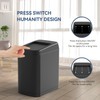 ELLO&ALLO Garbage Can 13 Gallon 50 Liter Kitchen Motion Sensor