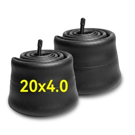 2-Pack 20x4.0 Fat Tire Tube 20x4 Inner Tube 20x4 Bike Tube