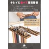 HIRAISM Belt Hanger Tie Hanger Stylish Storage 10 Pieces (White,