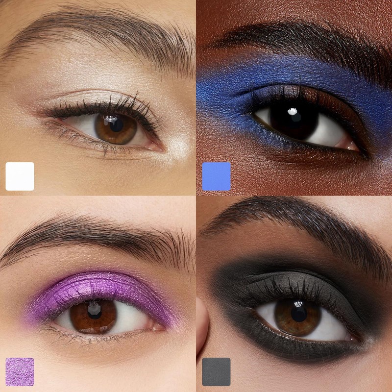 FOCALLURE Shimmer Matte Eyeshadow Palette,Smooth Mineral Eyeshadow Pigment,Easy to Create