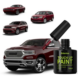 Edantas PRV/NRV Octane Red/Delmonico Red Touch Up Paint for Dodge Cars, Professional Auto Touch-up Paint Scratch Repair Kit, Automotive Paints Exact Match Compatible with Challenger/Durango/1500/2500