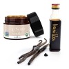 Orgánica Exfoliante Labial - Vainilla Azúcar Exfoliante, Lab