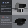 4 Inch Roof Vent Cap Bathroom Exhaust Roof Vent with