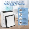 LINNIW TZ-K2 Replacement Filter Compatible with ToLife Air Purifier TZ-K2,