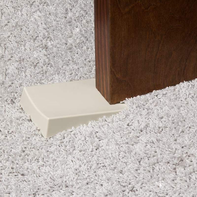 SoftTouch 3 1/4" x 5 1/4" Extra-Wide Non-Marking Doorstop -