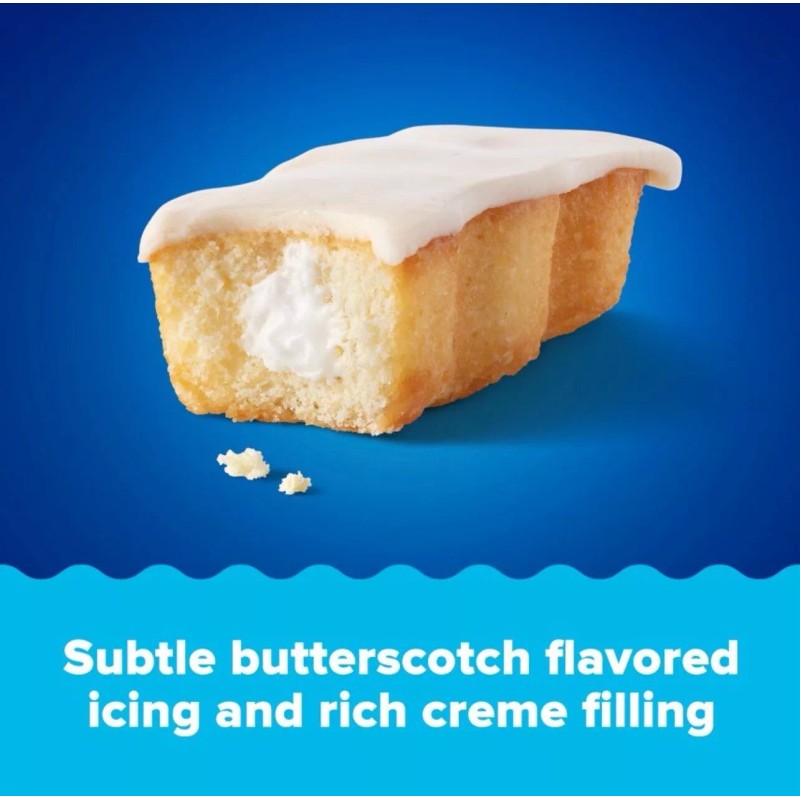 Tastykake 🟢 New Tastykake Frosted Creme Filling Vanilla Krimpets Sponge